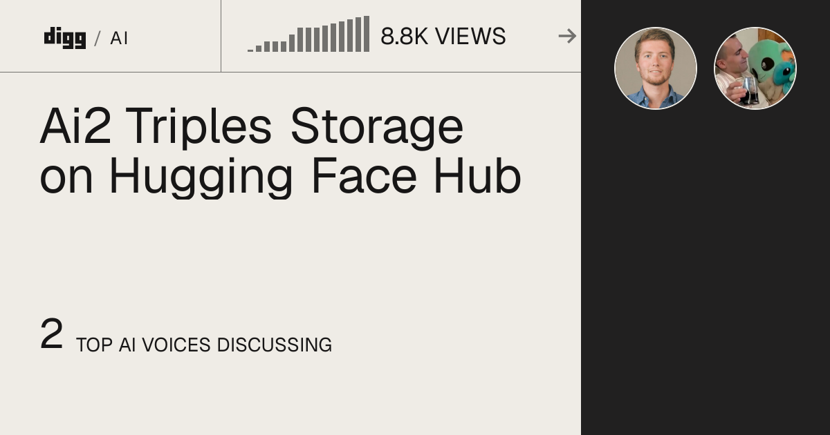 Ai2 Triples Storage on Hugging Face Hub · Digg